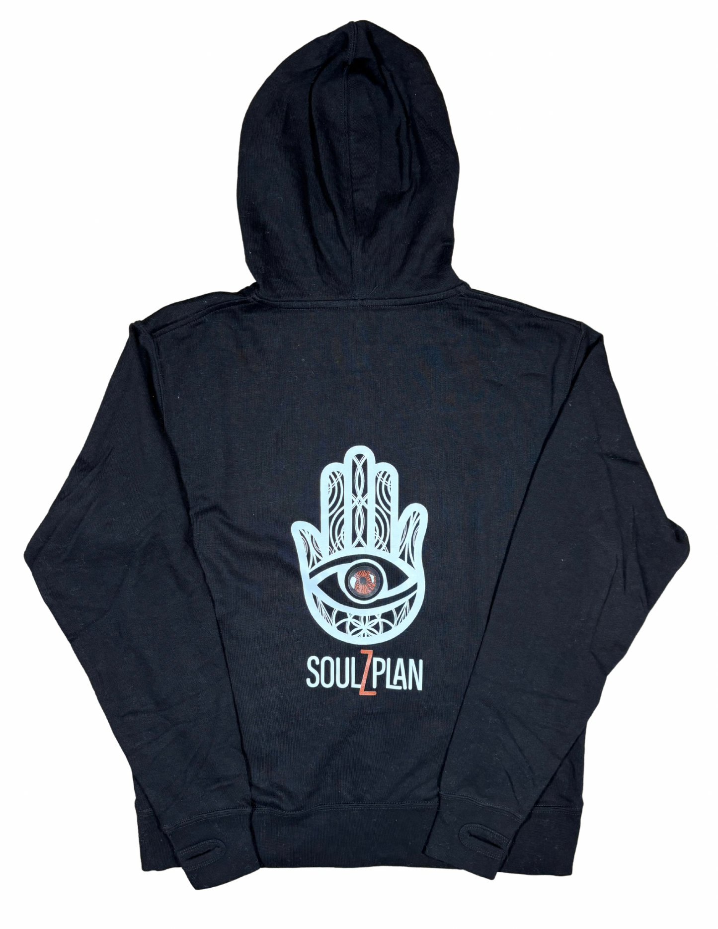 Heathered French Terry Full-Zip Hooded Sweatshirt