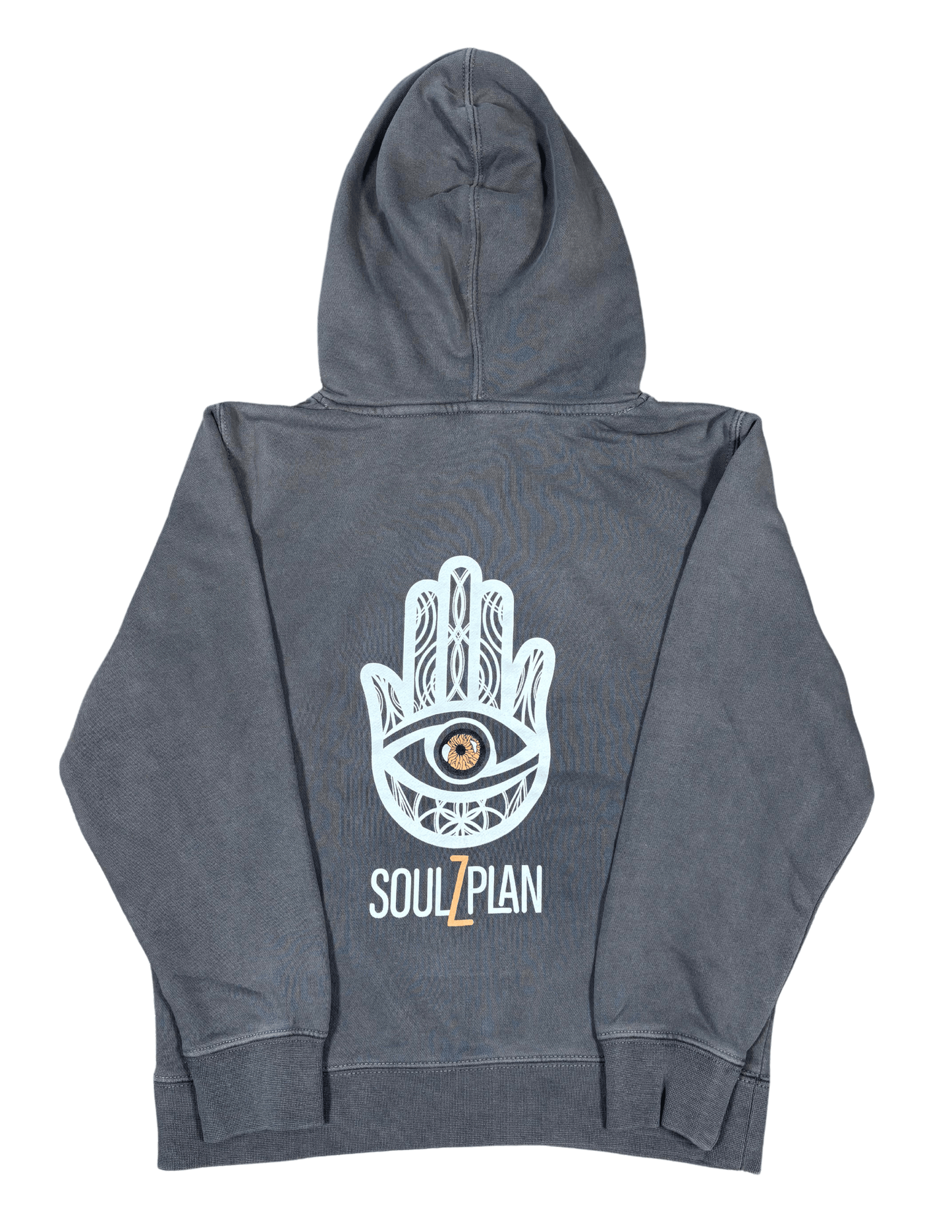 Midweight Black Pigment Dyed Hoodie