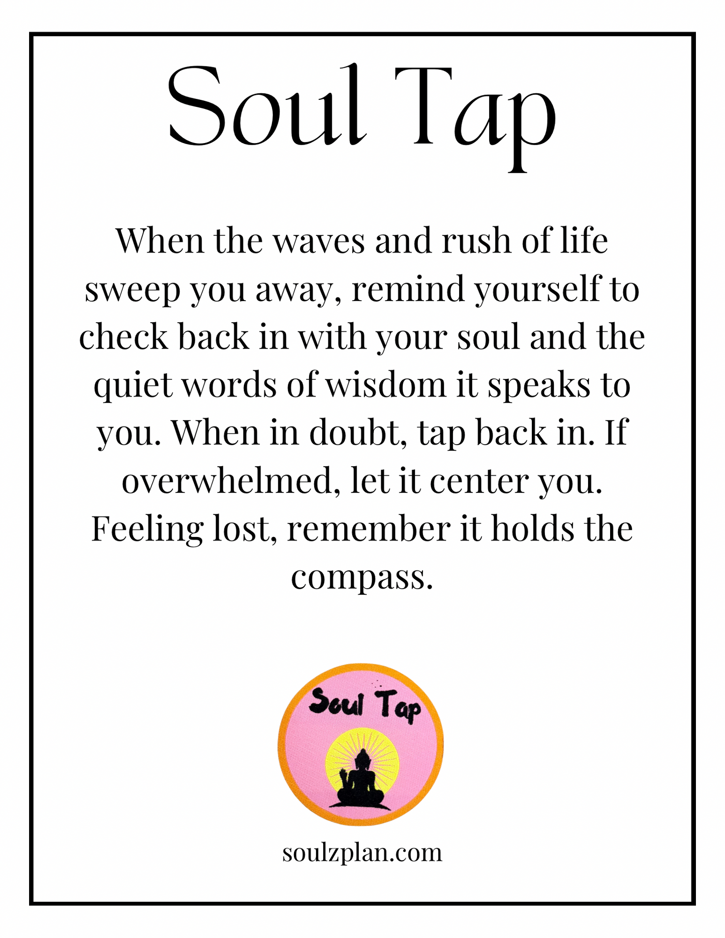 Soul Tap Patch
