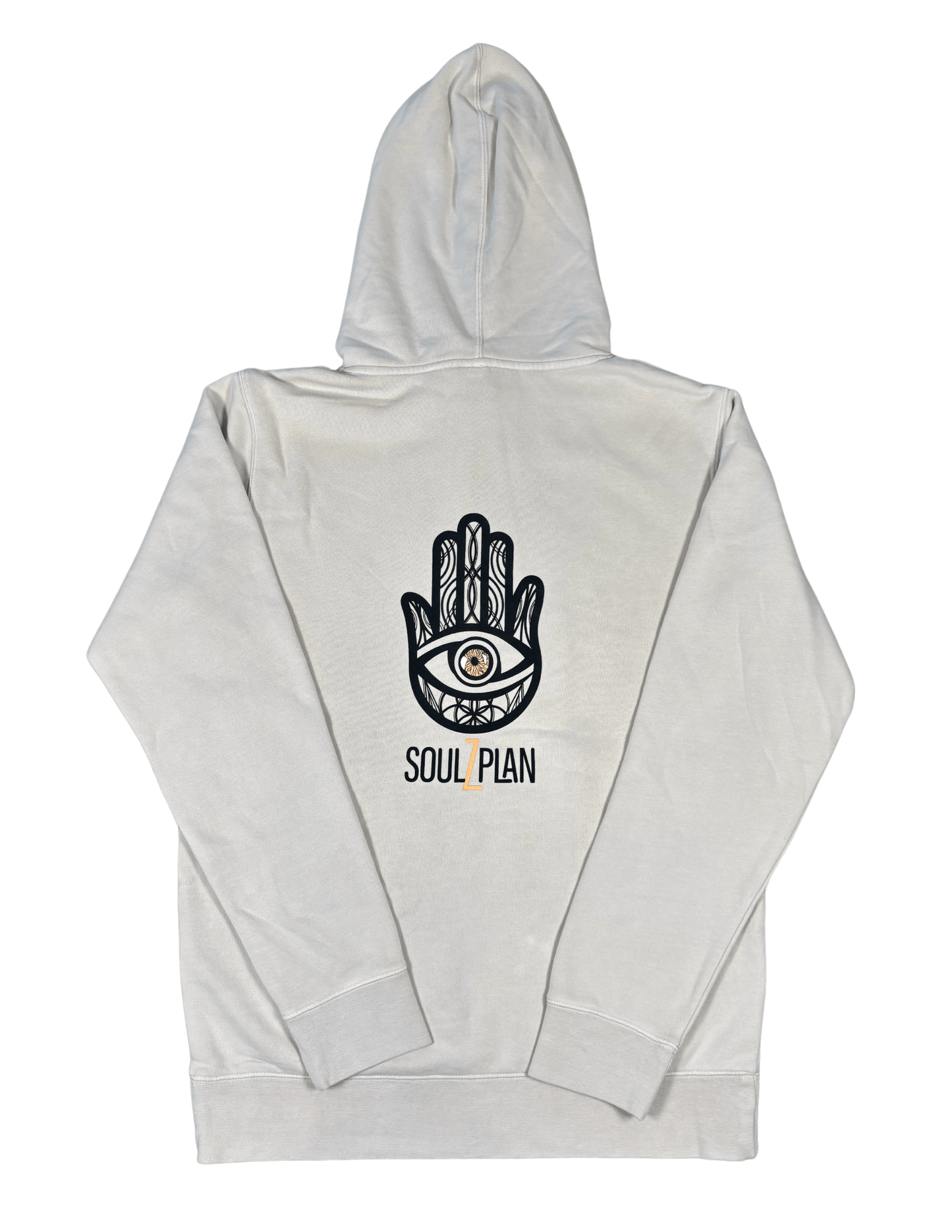 Midweight Ivory Pigment Dyed Hoodie