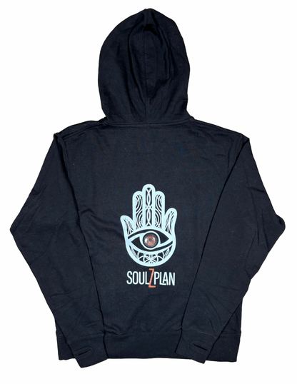 Heathered French Terry Full-Zip Hooded Sweatshirt